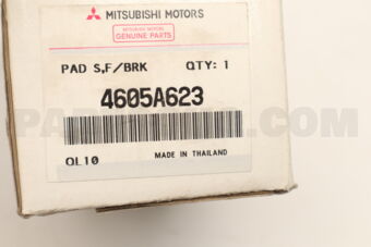 4605A623 Mitsubishi PAD SET,FR BRAKE