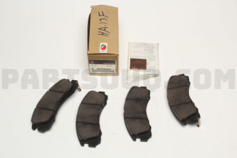 4605B804 PAD SET,FR BRAKE