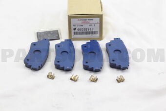 4605B987 Mitsubishi PAD SET,RR BRAKE