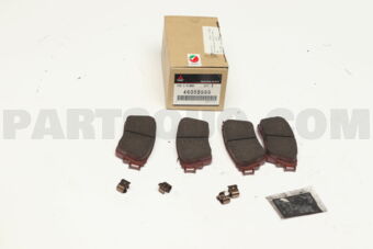 4605B989 PAD SET,RR BRAKE