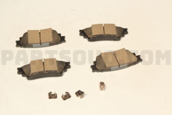 4605C464 Mitsubishi PAD SET,RR BRAKE