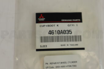 4610A035 Mitsubishi CUP+BOOT KIT,RR BRAKE CYL