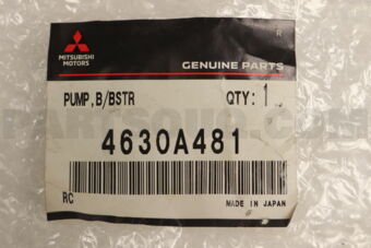 4630A481 PUMP,BRK BOOSTER HYD