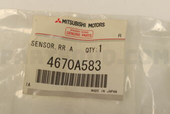 4670A583 SENSOR,RR ABS,LH