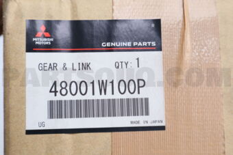 48001W100P Mitsubishi GEAR &amp; LINK ASSY,STEERING