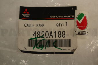 4820A188 Mitsubishi CABLE,PARKING BRAKE,RR RH