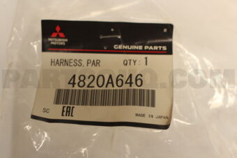4820A646 HARNESS,PARKING BRAKE,RH