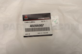 4820A807 CABLE,PARKING BRAKE,RR LH