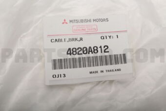 4820A812 CABLE,PARKING BRAKE,RR RH