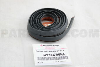 5220B796HA PAD,RR OVERFENDER,RH