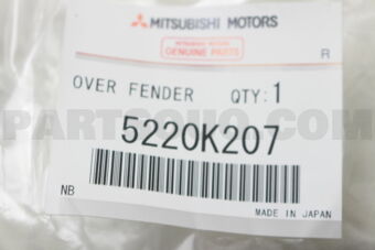 5220K207 MOULDING,FR WHEEL AR