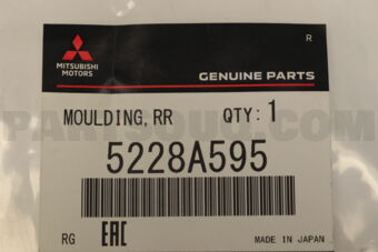 5228A595 MOULDING,RR WHEEL AR