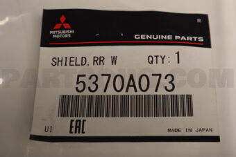 5370A073 SHIELD,RR WHEEL,RR LH