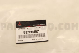 5370B457 Mitsubishi MUD GUARD,RR LH