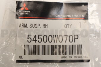 54500W070P ARM ASSY,FR SUSP,LWR RH