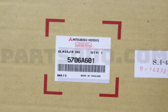 5706A601 GLASS,FR DOOR WINDOW