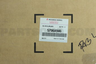 5706A946 GLASS,FR DOOR WINDOW,RH