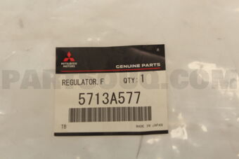 5713A577 REGULATOR,FR DOOR WDO,LH