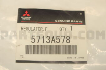 5713A578 REGULATOR,FR DOOR WDO,RH