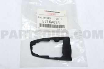 5716A634 GASKET,F/DR OUTSIDE HANDLE