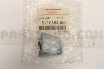 5716A649WB Mitsubishi COVER,F/DR OUTS HANDLE,LH