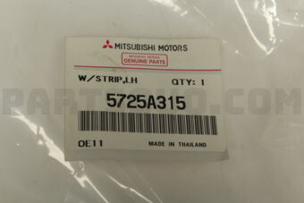 5725A315 W/STRIP,FR DR OPNG,O