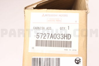 5727A033HD GARNISH,FR DOOR,LH
