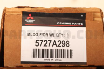5727A298 Mitsubishi MLDG,F/DR WDO BELT LINE,RH