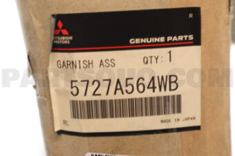 5727A564WB Mitsubishi GARNISH,FR DOOR,RH