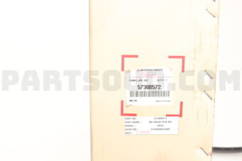 5730B572 PANEL,RR DOOR,OTR RH