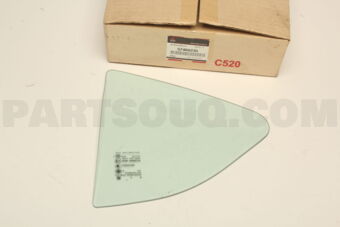 5740A235 Mitsubishi GLASS,RR DOOR STAT WDO,LH