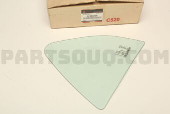 5740A235 Mitsubishi GLASS,RR DOOR STAT WDO,LH