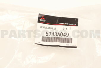 5743A049 REGULATOR,R/DR WINDO