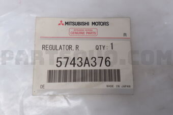 5743A376 Mitsubishi REGULATOR,R/DR WINDO