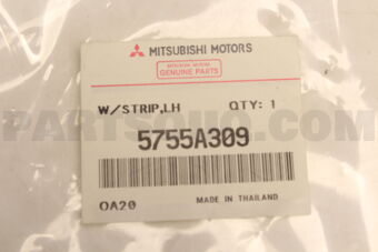 5755A309 Mitsubishi W/STRIP,R/DR OPNG,IN