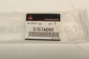5757A090 MLDG,R/DR WDO BELT LINE,RH