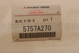 5757A270 MLDG,R/DRWDOBELTLINE,RH