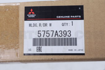 5757A393 MLDG,R/DR WDO BELT L