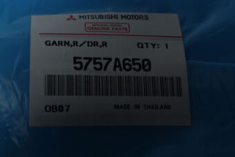 5757A650 GARNISH,RR DOOR,RH