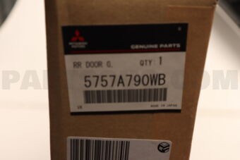 5757A790WB Mitsubishi GARNISH,RR DOOR,RH