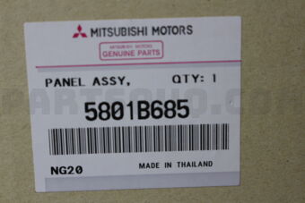 5801B685 PANEL ASSY TAILGATE