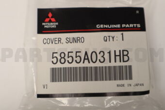 5855A031HB COVER,SUNROOF SWITCH BEZEL