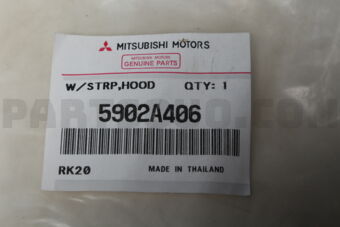 5902A406 WEATHERSTRIP,HOOD SIDE