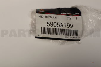 5905A199 HINGE,HOOD,LH