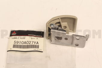 5910A027YA HANDLE,HOOD LOCK RELEAS
