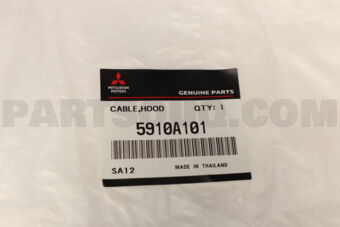 5910A101 Mitsubishi CABLE,HOOD LOCK RELEASE