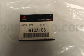 5910A185 CABLE,HOOD LOCK RELEASE