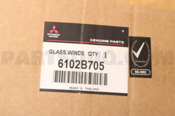 6102B705 GLASS,WINDSHIELD