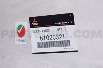 6102C321 GLASS,WINDSHIELD