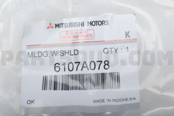 6107A078 MOULDING,WINDSHIELD